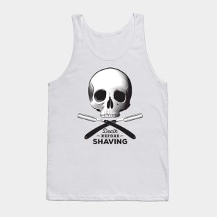 Death before shaving Tank Top